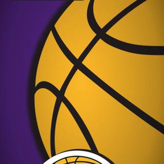 Los Angeles Lakers logo wallpaper