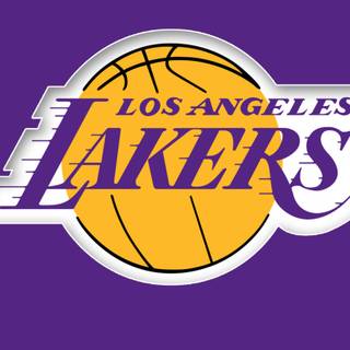 Los Angeles Lakers logo wallpaper
