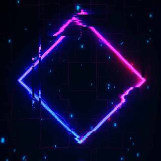 iPhone 4k neon wallpaper