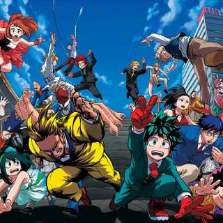 BNHA fanart wallpaper