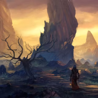 Illustration fantasy world 4k wallpaper