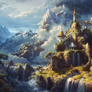 Illustration fantasy world 4k wallpaper