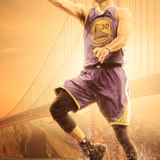 Steph Curry basketball iPhone wallpaper