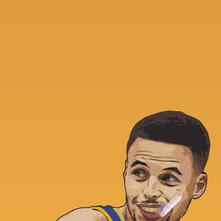 Steph Curry basketball iPhone wallpaper