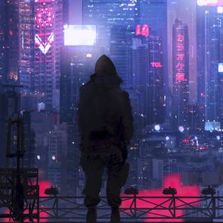 Cyberpunk ultrawide wallpaper