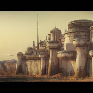 Desert City wallpaper