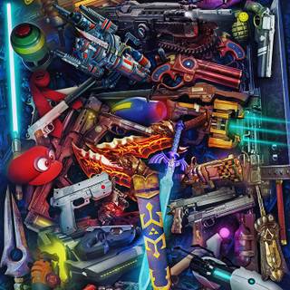 Video gamer wallpaper