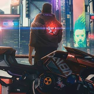Cyberpunk ultrawide wallpaper