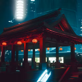 Cyberpunk ultrawide wallpaper