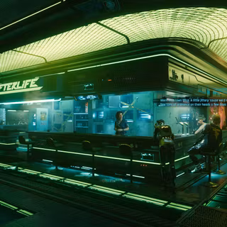 Cyberpunk ultrawide wallpaper