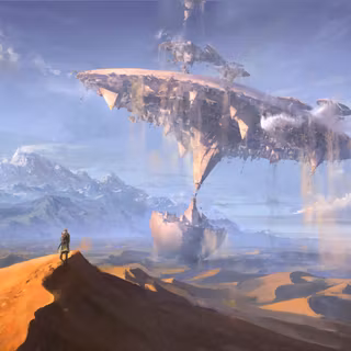 Desert City wallpaper