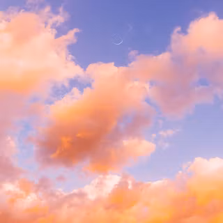 Kawaii clouds wallpaper