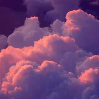 Kawaii clouds wallpaper