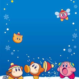 Kirby iPhone wallpaper