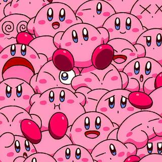 Kirby iPhone wallpaper