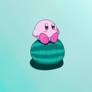 Kirby iPhone wallpaper