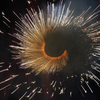 Firework crackle wallpaper