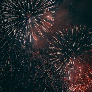 Firework crackle wallpaper