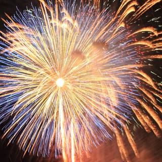 Firework crackle wallpaper