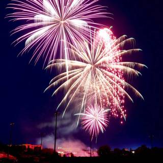 Firework crackle wallpaper