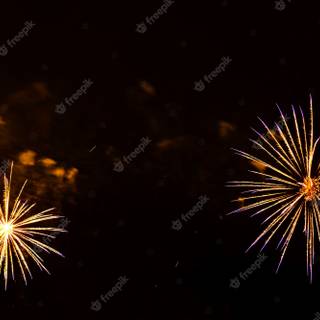 Firework crackle wallpaper