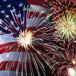 Firework crackle wallpaper