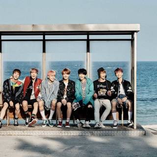 BTS Summer desktop wallpaper
