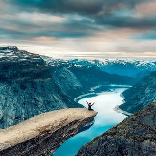 Norway springtime wallpaper