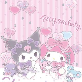 Summer Kuromi wallpaper