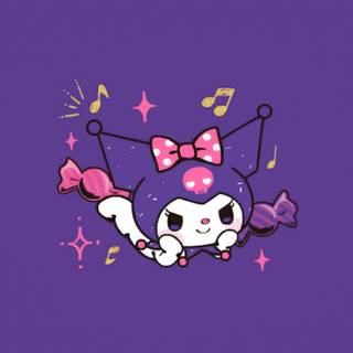 Summer Kuromi wallpaper