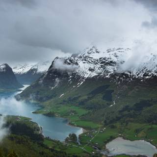 Norway springtime wallpaper