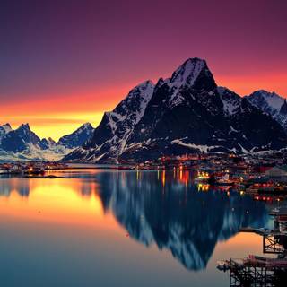 Norway springtime wallpaper