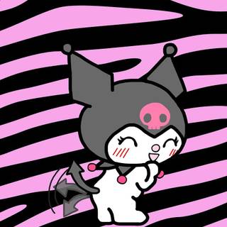 Summer Kuromi wallpaper