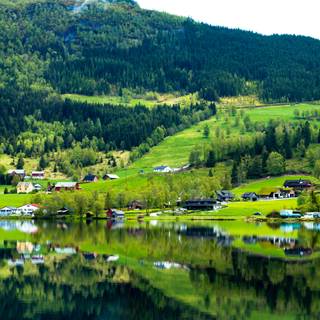 Norway springtime wallpaper
