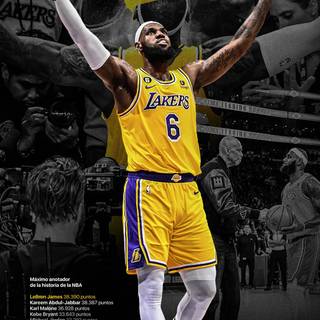 Lebron Lakers 2023 wallpaper
