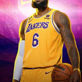 Lebron Lakers 2023 wallpaper