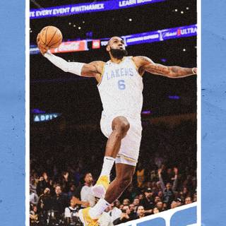 Lebron Lakers 2023 wallpaper