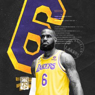 Lebron Lakers 2023 wallpaper