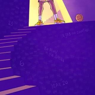 Lebron Lakers 2023 wallpaper