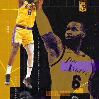 Lebron Lakers 2023 wallpaper