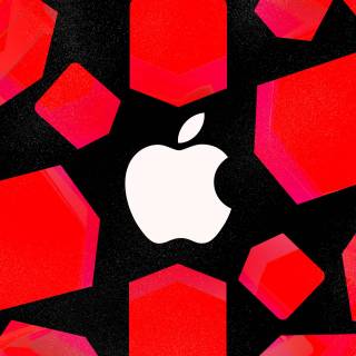 Apple logo 2023 PC wallpaper