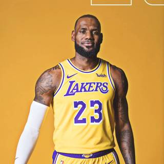Lebron Lakers 2023 wallpaper