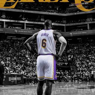 Lebron Lakers 2023 wallpaper