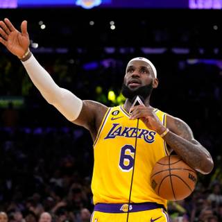 Lebron Lakers 2023 wallpaper