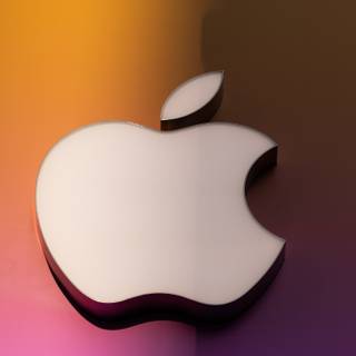 Apple logo 2023 PC wallpaper