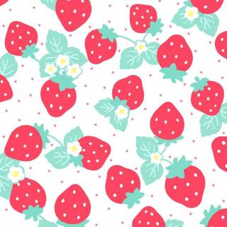 Summer strawberry wallpaper