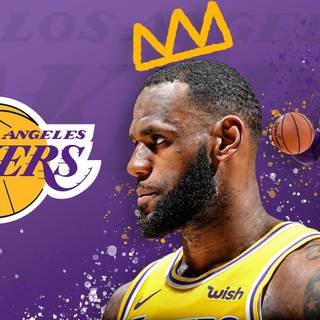 Lebron Lakers 2023 wallpaper