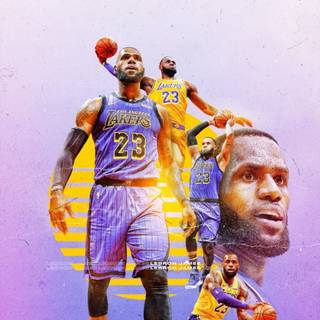 Lebron Lakers 2023 wallpaper