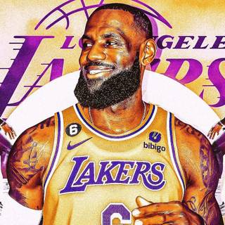 Lebron Lakers 2023 wallpaper