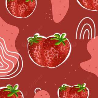 Summer strawberry wallpaper